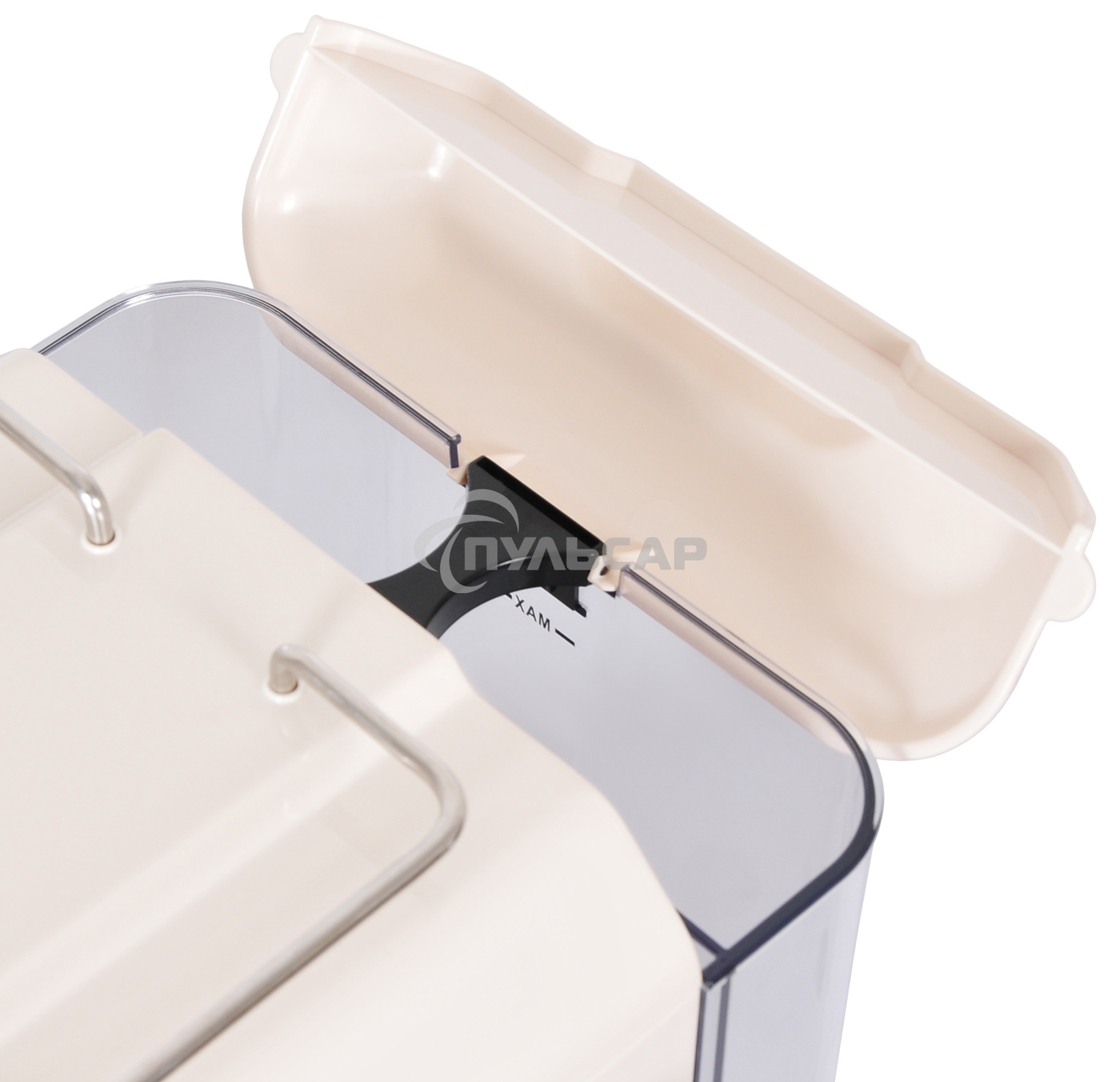 Кофеварка рожковая Hyundai HEM-5300 бежевый/серебристый, исп. кофе - молотый, 1.5 л, 850 Вт, 20 бар