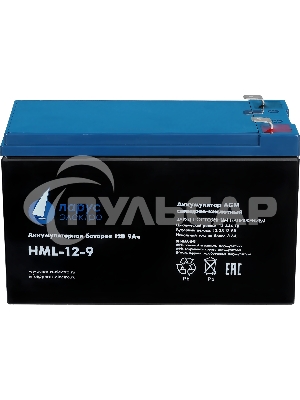 Батарея Парус Электро, профессиональная серия HML-12-9