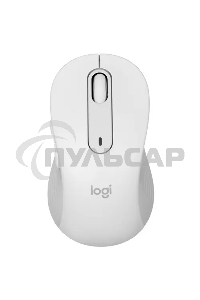 Мышь беспроводная Logitech Signature M650 белый, 4000 dpi, радиоканал, Bluetooth, USB, кнопки - 5