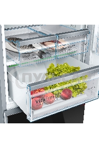 Холодильник Bosch KGN49LB30U черный двухкамерный 330/105л морозилка снизу, No Frost