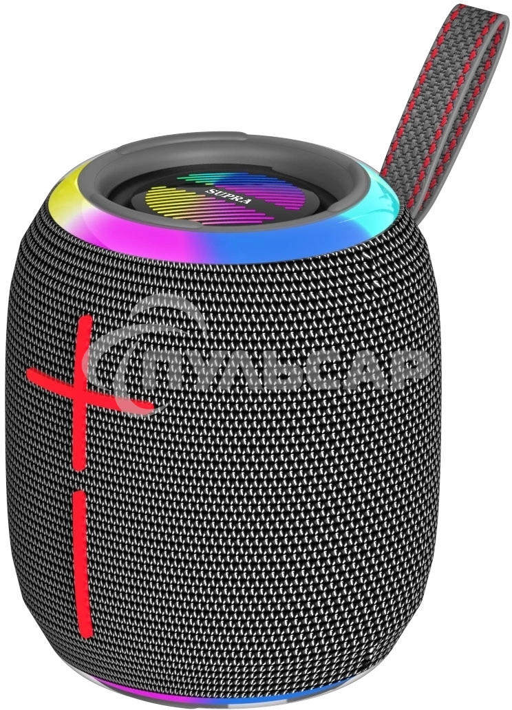 Аудиомагнитола SUPRA BTS-515 черный 20Вт MP3 FM(dig) USB BT microSD