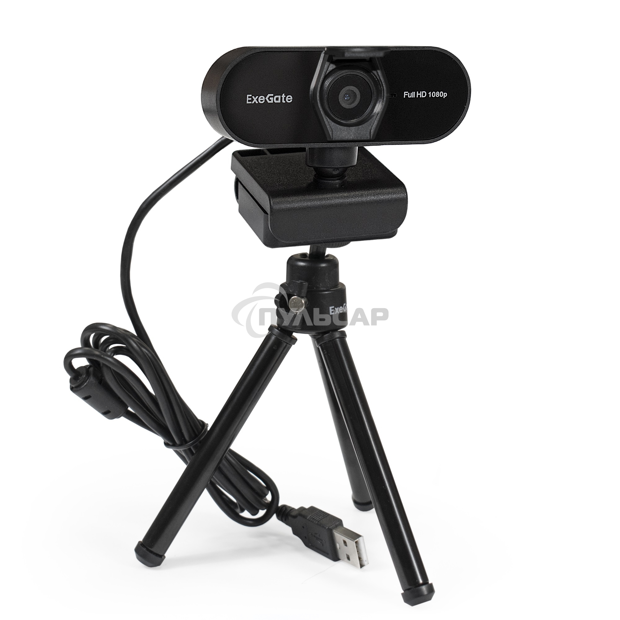 Веб-камера ExeGate EX287379RUS Stream C925 FullHD T-Tripod (матрица 1/3