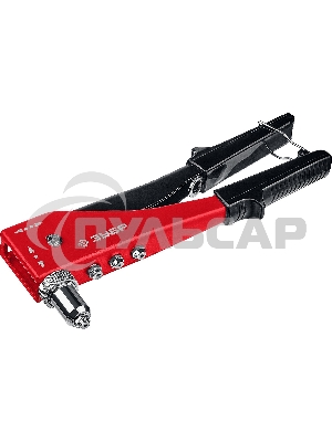 Заклепочник Зубр М-180 для заклепок 2.4-4.8 мм из алюминия и стали, стальной корпус 31199_z01