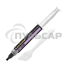 Термопаста ExeGate KPT-WMK (0,8 Вт/(м•К), 5г, шприц с лопаткой)