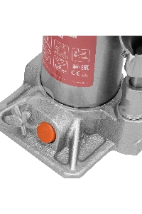 Домкрат гидравлический бутылочный Matrix, 4 т, h подъема 194–372 мм, в пласт. кейсе