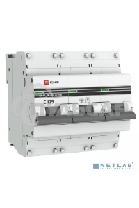 Выключатель автоматический EKF mcb47100-3-63C-pro 3P 63А (C) 10kA ВА 47-100 EKF PROxima