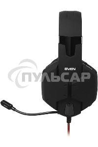 Игровые стереонаушники с микрофоном SVEN AP-G988MV, черный-красный Игровые стереонаушники с микрофоном SVEN AP-G988MV, черный-красный