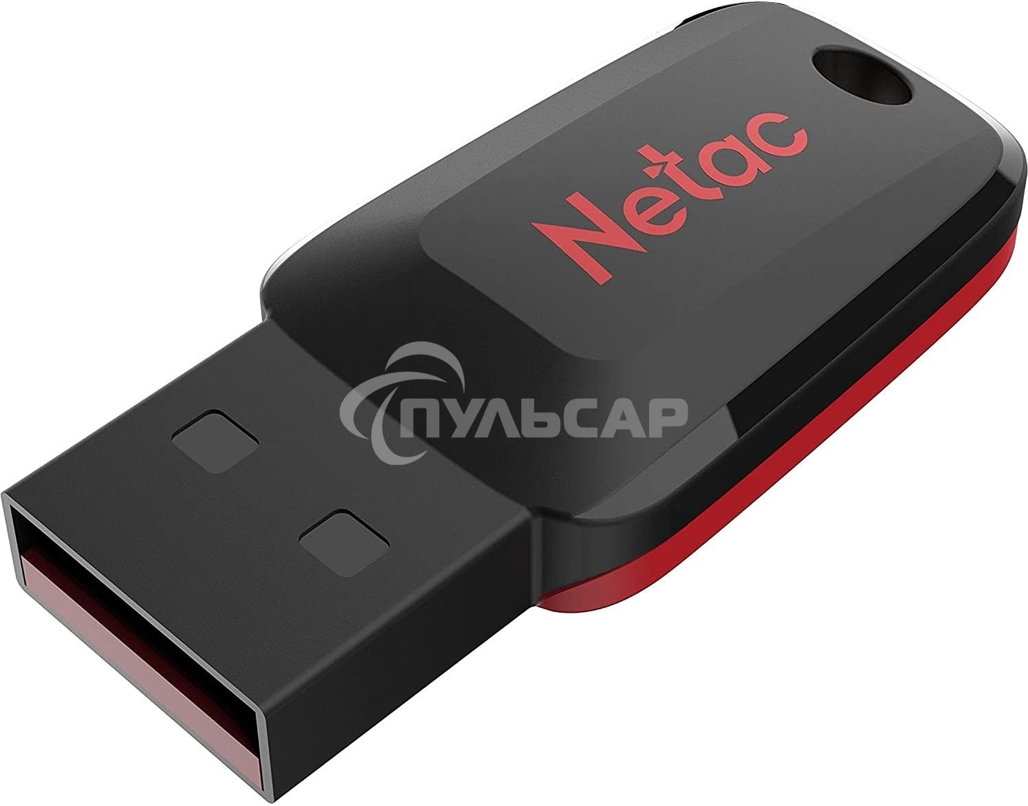 Флешка USB Netac U197 8 Gb <NT03U197N-008G-20BK>, USB 2.0, пластиковая, черная