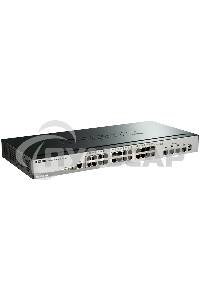 Коммутатор управляемый стекируемый D-Link DGS-1510-28X/A1A SmartPro с 24 портами 10/100/1000Base-T и 4 портами 10Gbase-X SFP+