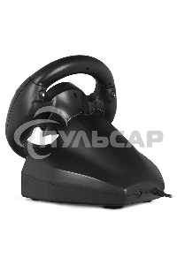Руль SVEN GC-W300 (педали, вибро, лепестки, D-pad, 10 кл, резин. вставки, PC, цифр. и аналог.