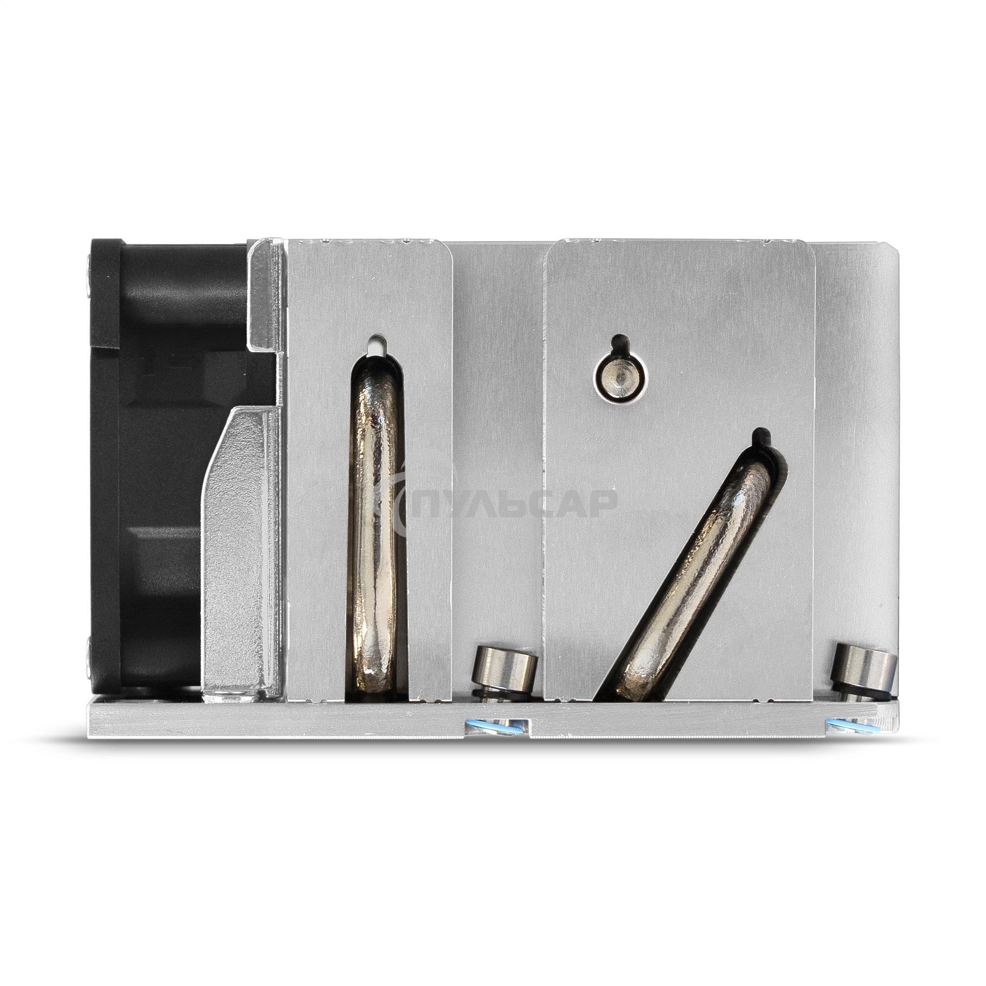 Кулер для процессора ExeGate ESNK-P0068APS4.PWM.2U.3647.Cu серебристый/черный, 60 мм, алюминий/медь, 6800 об/мин, 52 дБ, 4 pin, 205 Вт, 64.5 мм