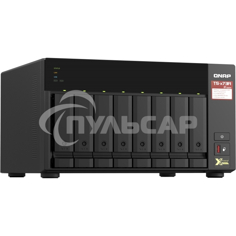 Сетевое хранилище без дисков SMB QNAP TS-873A-8G NAS, 8 trays 3,5