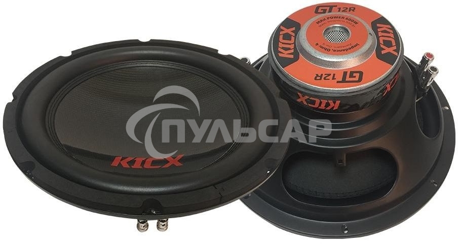 Сабвуфер автомобильный Kicx GT-12R 300Вт пассивный (30см/12