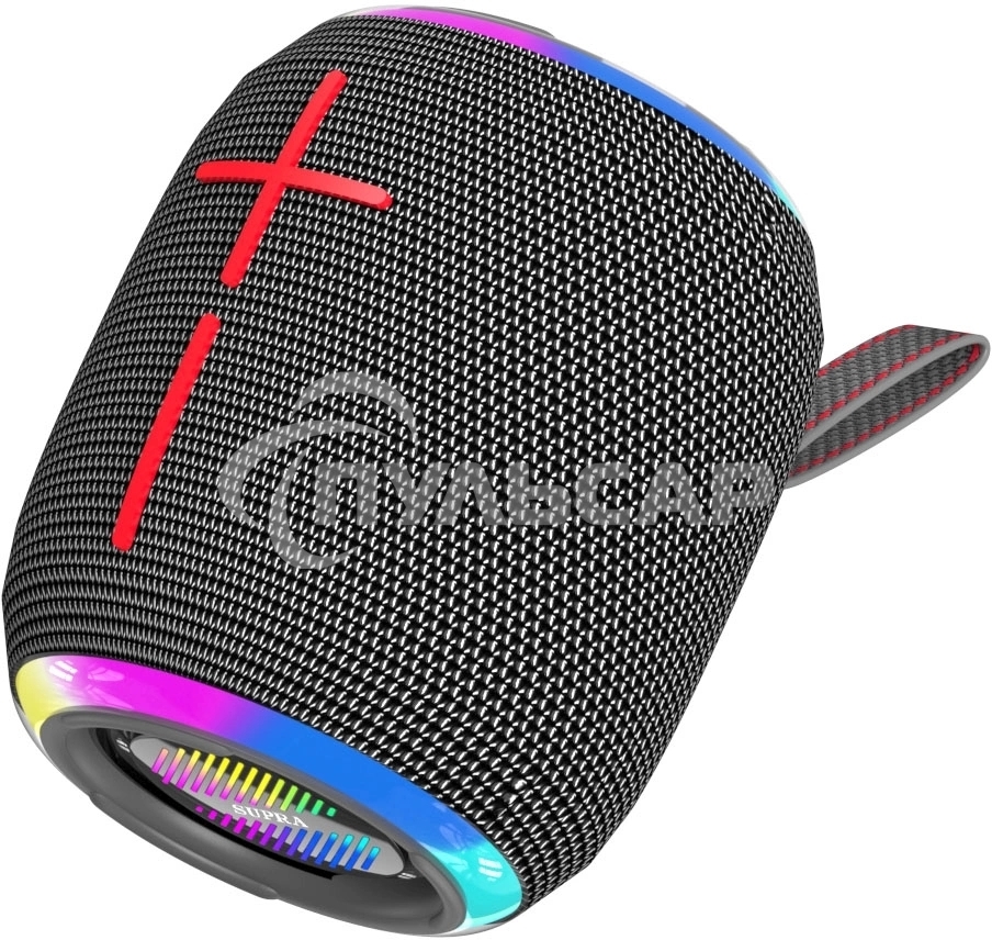 Аудиомагнитола SUPRA BTS-515 черный 20Вт MP3 FM(dig) USB BT microSD