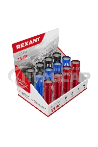 Фонарь универсальный повседневный СОВ 1.5 Вт, заливающий свет, алюминий, 3 х ААА