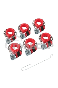 Цепи (браслеты) противоскольжения Rexant для легковых автомобилей, однорядные, к-т 6 шт.