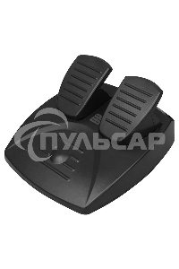 Руль SVEN GC-W300 (педали, вибро, лепестки, D-pad, 10 кл, резин. вставки, PC, цифр. и аналог.