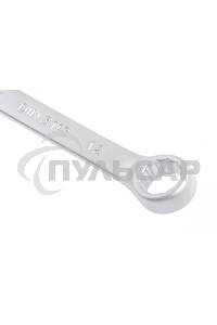 Ключ комбинированный Matrix, 12 мм, CrV, матовый хром