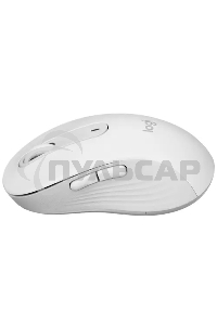 Мышь беспроводная Logitech Signature M650 белый, 4000 dpi, радиоканал, Bluetooth, USB, кнопки - 5