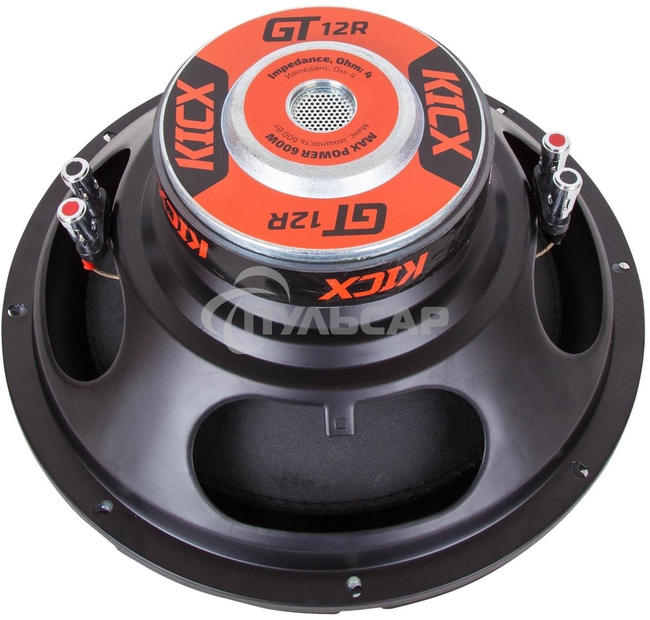 Сабвуфер автомобильный Kicx GT-12R 300Вт пассивный (30см/12