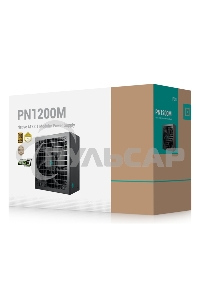 Блок питания Deepcool / GamerStorm PN1200M, 1200Вт, 80 PLUS Gold, 135мм, модульный, черный