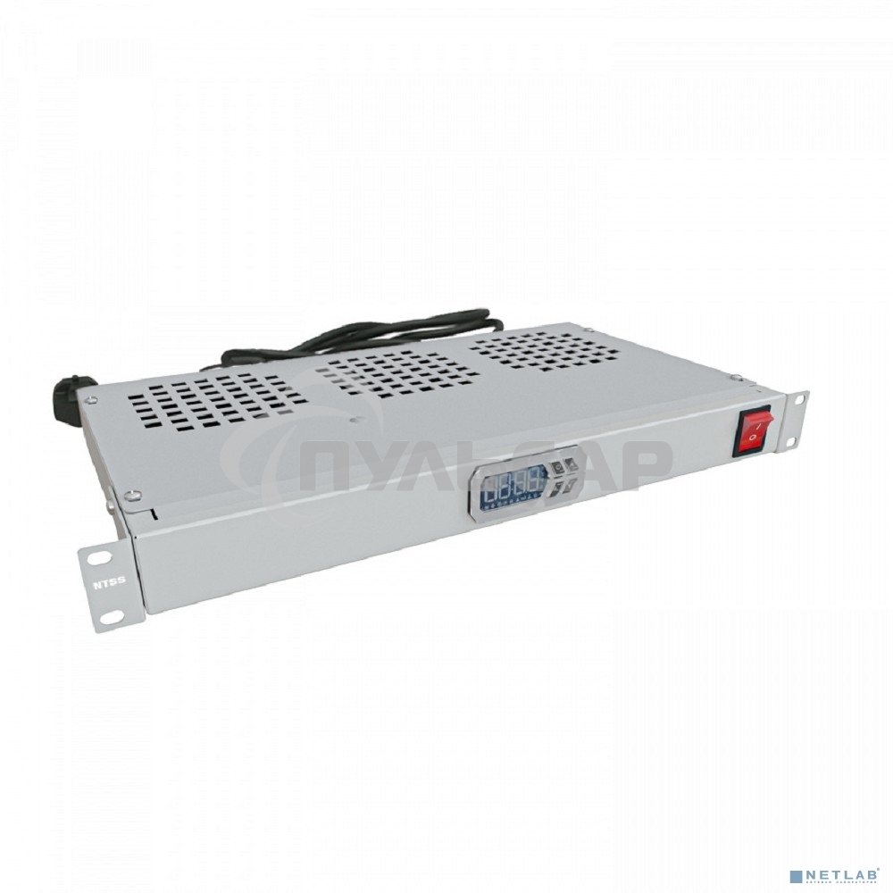 Модуль вентиляторный NTSS (NTSS-FAN3/19T) 3 вент. с термостатом с контроллером серый