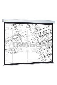 Экран Cactus 124.5x221см Wallscreen CS-PSW-124x221 16:9 настенно-потолочный рулонный белый