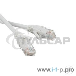 Патч-корд Hyperline U/UTP, Cat.5e, LSZH, 2 м, белый PC-LPM-UTP-RJ45-RJ45-C5e-2M-LSZH-WH
