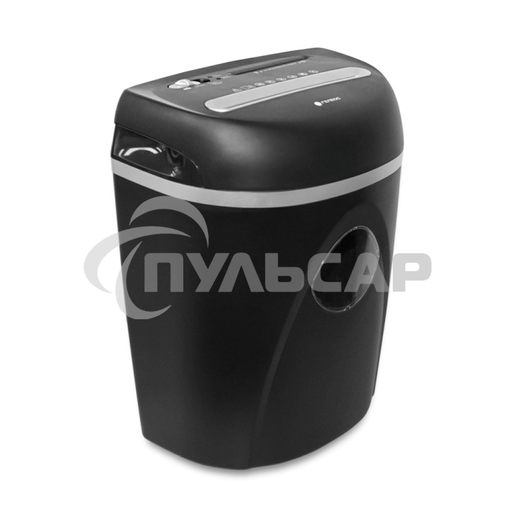 Шредер ГЕЛЕОС Уничтожитель документов УП23-4 DIN P-4 (4 ур-нь секр.), фрагмент 3,9х35мм, 14-16 лист (70г/м2), CD/пл.карты/скрепки/скобы, 23 л.