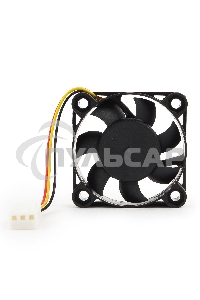 Вентилятор для корпуса Gembird D40SM-12A черный, 40 мм, 6000 об/мин, 25 дБ, 3 pin