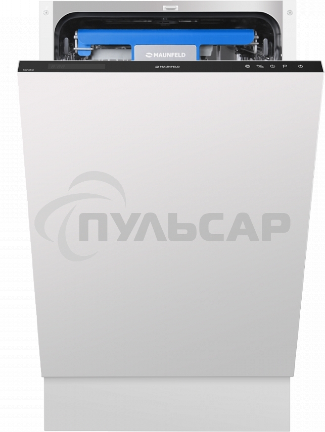 Встраиваемая посудомоечная машина Maunfeld MLP-08IM, черный, 44.8 см, 10 компл., 47 дБ, класс A++