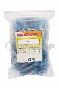 Соединительная гильза изолированная термоусаживаемая L-37 мм 1.5-2.5 мм² (ГСИ-т 2.5/ГСИ-т 1,5-2,5) синяя Rexant