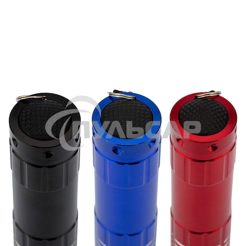 Фонарь универсальный повседневный СОВ 1.5 Вт, заливающий свет, алюминий, 3 х ААА