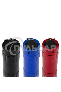 Фонарь универсальный повседневный СОВ 1.5 Вт, заливающий свет, алюминий, 3 х ААА