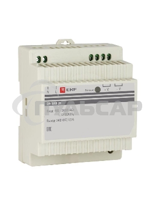 Блок питания 24В DR-30W-24 EKF dr-30w-24