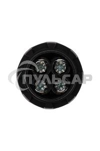 Кнопка EB22 возвратная желтая NO+NC 230 В Rexant