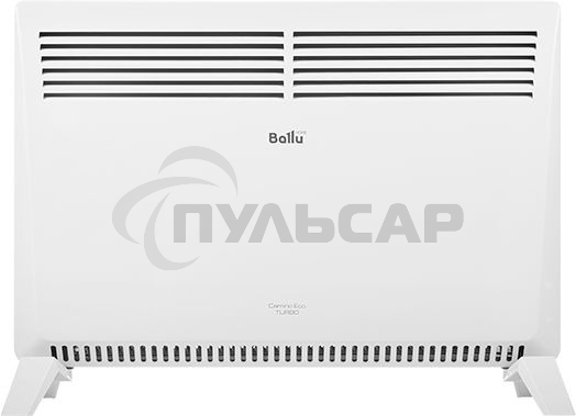 Конвектор Ballu Camino Eco Turbo BEC/EMT-2000 белый, 2000 Вт, 25 м2, термостат