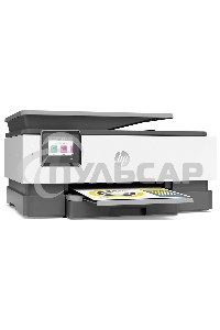 МФУ струйное HP OfficeJet 8023 (1KR64B), A4, цвтной, печ. до 20 стр/мин. (ч/б), до 10 стр/мин. (цвет), скан. до 8 стр/мин. (ч/б) 3.5 стр/мин. (цвет), 1200 x 1200 dpi, USB, RJ-45, Wi-Fi, Air Print