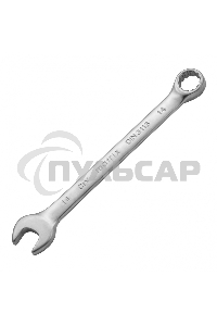 Ключ комбинированный Matrix, 14 мм, CrV, матовый хром