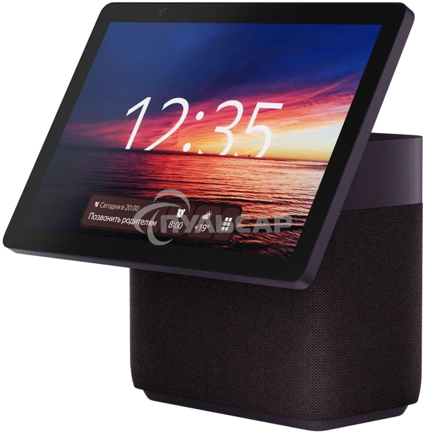 Умная колонка с дисплеем Яндекс Станция Дуо Макс, Zigbee, 60Вт, с голосовым ассистентом Алиса на YaGPT, красный (YNDX-00055RED)