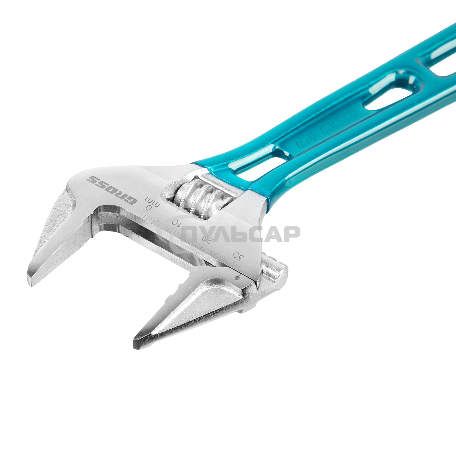 Ключ разводной 200 мм, CrV, кованый Gross 15558