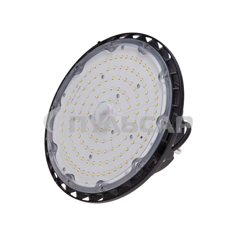 Светильник для высоких пролетов ДСП 01 150 Вт 6500 К IP65 15000 Лм черный Rexant