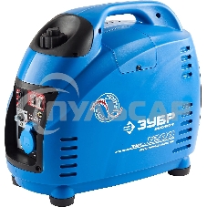 Электрогенератор бензиновый инверторный ЗУБР ЗИГ-1200, 1.2 кВт, 94 дБ, 18.8 кг