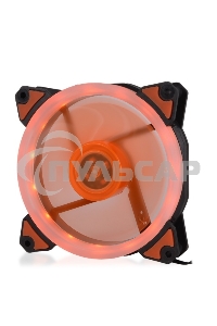 Вентилятор для корпуса Crown CMCF-12025S-1233 черный/оранжевый, 120 мм, 1650 об/мин, 23 дБ, 3 pin