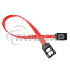 Кабель интерфейсный SATAIII Cablexpert CC-SATAM-DATA-0.3M, 30см, 7pin/7pin, защелка, пакет