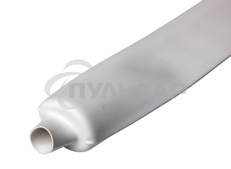 Термоусаживаемая трубка Rexant 40,0/20,0 мм, белая, упаковка 10 шт. по 1 м