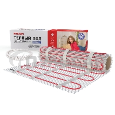 Теплый пол (нагревательный мат) Rexant Classic RNX-14,0-2100 (площадь 14,0 м2 (0,5 х 28,0 м)), 2100 Вт, двухжильный с экраном