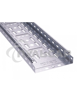 Лоток листовой перфорированный 300х50 L3000 сталь 0.8мм ДКС 35265