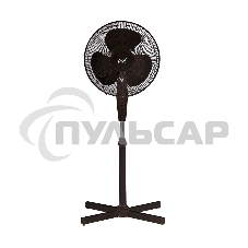 Вентилятор бытовой напольный Rix RSF-3000B, черный