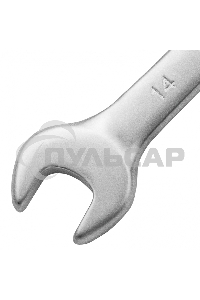 Ключ комбинированный Matrix, 14 мм, CrV, матовый хром